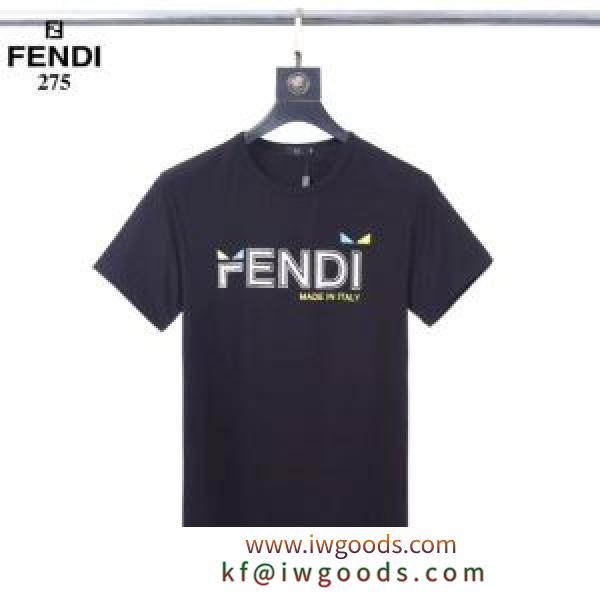 3色可選 半袖Tシャツ 人気ランキング最高 フェンディ 有名ブランドです FENDI 争奪戦必至 iwgoods.com j4TDye
