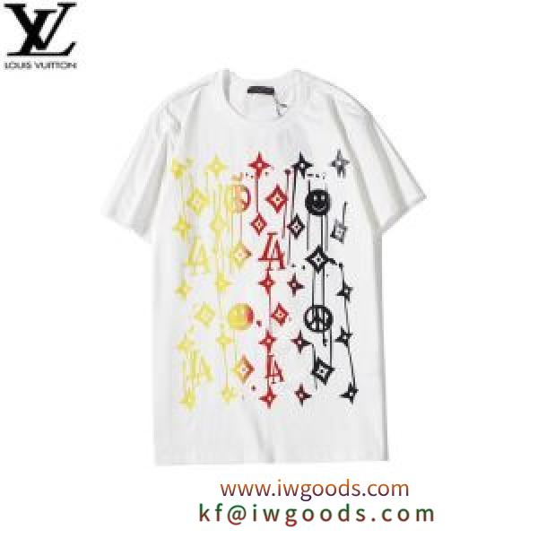 2色可選 ルイ ヴィトン おしゃれな人が持っている LOUIS VUITTON 半袖Tシャツ １点限り！VIPセール iwgoods.com 8je0zy