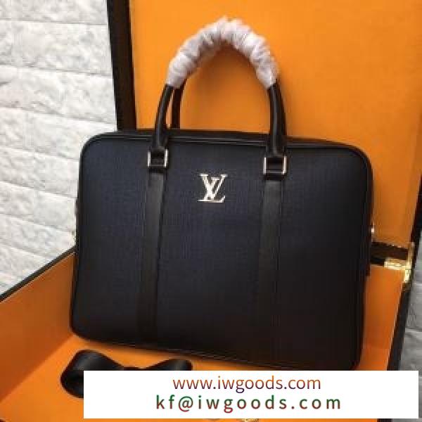 ルイ ヴィトン ビジネスバッグ メンズ 爆発的な存在感を誇るアイテム Louis Vuitton コピー ブラック シンプル 人気 最低価格 iwgoods.com 0f8LHr