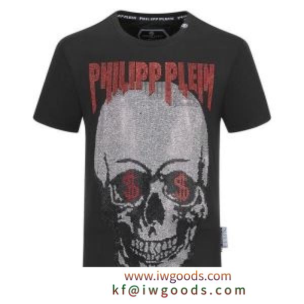 フィリッププレイン 2色可選 トレンドの着こなしテク PHILIPP PLEINどんなスタイルにも合わせやすい 半袖Tシャツ iwgoods.com OHjGvu