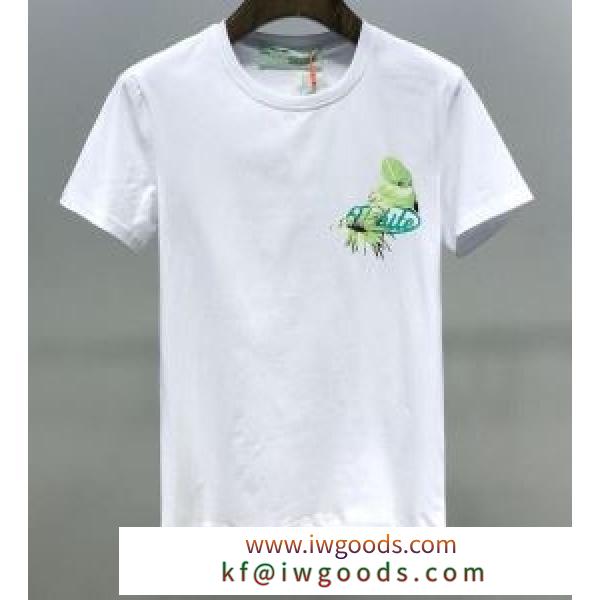 コーデをさらに明るく軽やかに  半袖Tシャツ 2色可選 春夏も取り入れたくなるコーデ Off-White オフホワイト iwgoods.com 0X1zSD