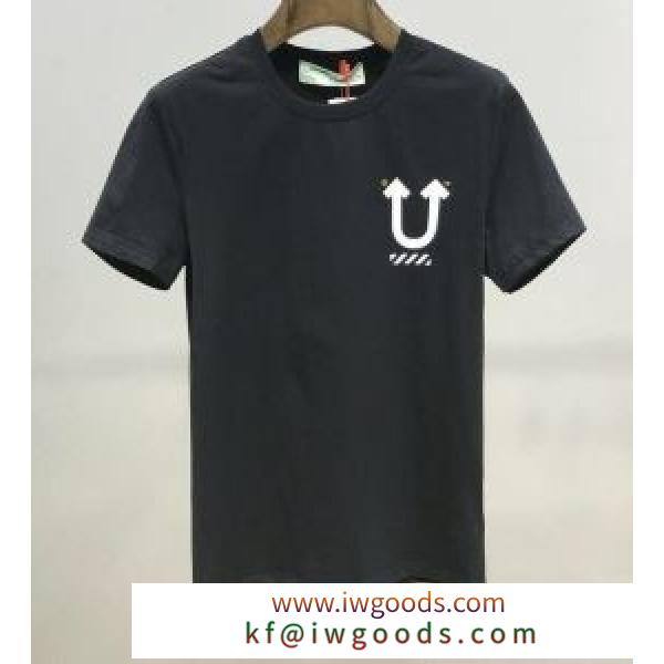 2色可選 半袖Tシャツ 洗練されたコーデに仕上がる Off-White オフホワイト 引き続き春夏も流行中 iwgoods.com rC4HHj