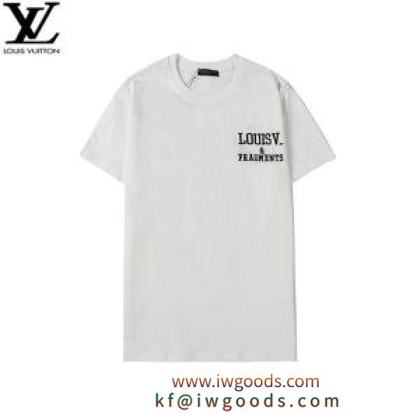 お買い得高品質　ヴィトンコピー激安LOUIS VUITTON半袖ｔシャツ　高級感演出する　無地デザイン　本物に匹敵する品質 iwgoods.com y4buqq