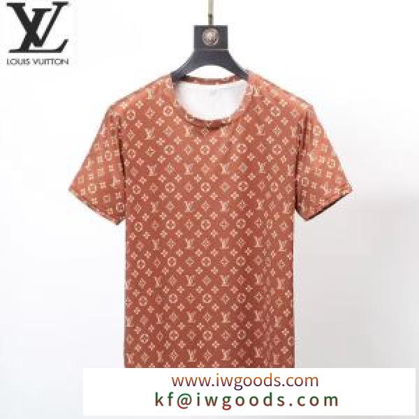 半袖Tシャツ 2色可選 人気ランキング最高 ルイ ヴィトン LOUIS VUITTON 有名ブランドです iwgoods.com 0vySzm
