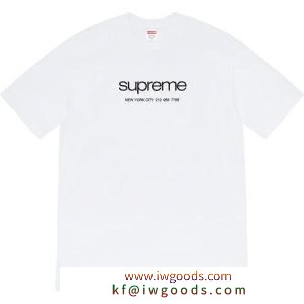 シュプリーム 多色可選 トレンドの着こなしテク SUPREME どんなスタイルにも合わせやすい 半袖Tシャツ iwgoods.com WXTneu