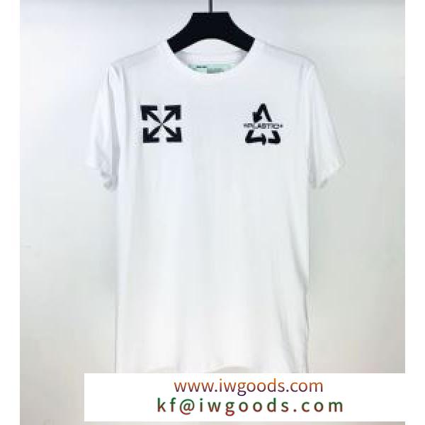 おしゃれ刷新に役立つ 半袖Tシャツ 2色可選 １点限り！VIPセール Off-White オフホワイト iwgoods.com WjumOf