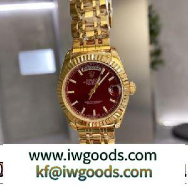 多色選択可 2022新作 女性用腕時計 輸入クオーツムーブメント 存在感のある 日付表示 ステンレス ROLEXコピー ブランド iwgoods.com Pvu4fi
