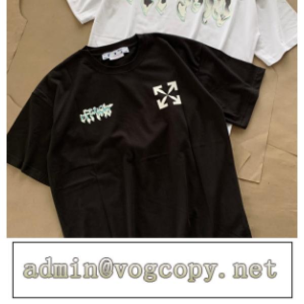 Off White PERMANENT半袖☆人気オフホワイトtシャツスーパーコピー2022トレンド春夏コレクション最高品質 iwgoods.com LTfaaq