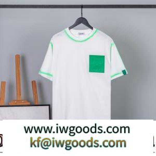 2022春夏 ロエベブランドコピー カジュアル 海外限定ライン 半袖Tシャツ 流行に関係なく長年愛用できる 2色可選 iwgoods.com 9P1HXv