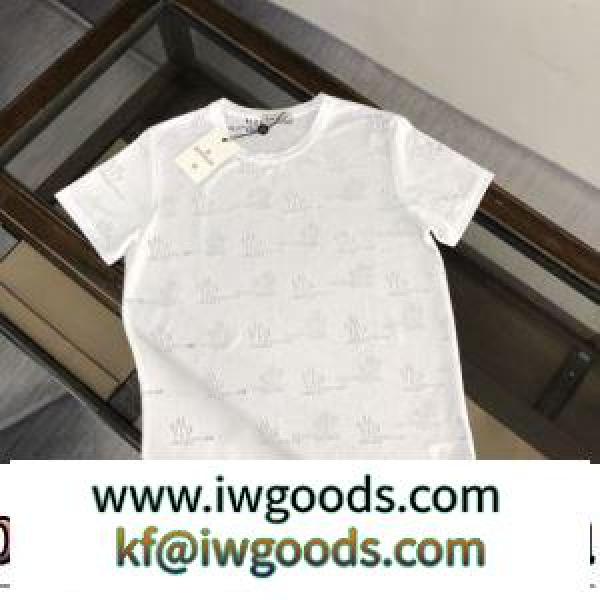 MONCLERブランドスーパーコピー 大好評 Tシャツ 2022春夏 クールビズ 個性的なデザ 2色可選 乾きやすい iwgoods.com CiueKj