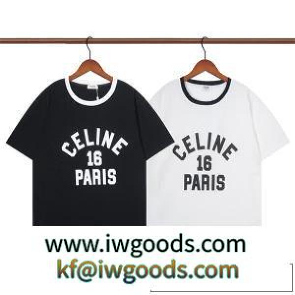 2022秋冬流行り新作CELINE人気tシャツセリーヌスーパーコピーＰＡＲＩＳお洒落ユニセックスカジュアルなウェア iwgoods.com i85zSf