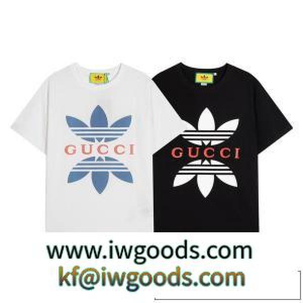 限定的★★adidas×GUCC1コラボ半袖ｔシャツスーパーコピー激安通販★お洒落大人気カジュアルなウェア iwgoods.com m8XjGn