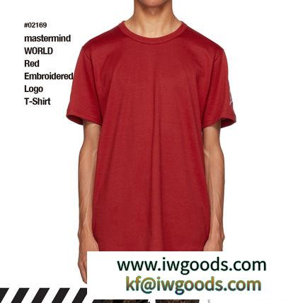 人気話題！ブランドコピー通販 Mastermind WORLD Red Embroidered Logo T-Shirt iwgoods.com:2evg5s-3