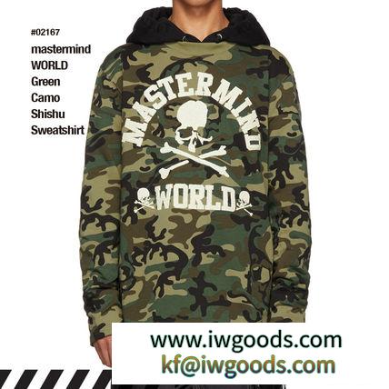 人気話題！激安コピー Mastermind WORLD Green Camo Shishu Sweatshirt iwgoods.com:lf4s75-3