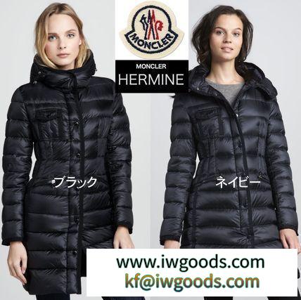 今年も人気！19/20モンクレール コピー品 HERMINEエルミンヌ Black & Navy iwgoods.com:wdtycl-3