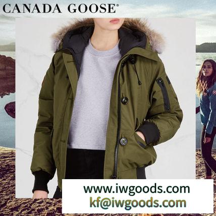 ☆ CANADA Goose ブランドコピー商品 Chilliwack オリーブ ファーフード ジャケット iwgoods.com:2ysfsn-3