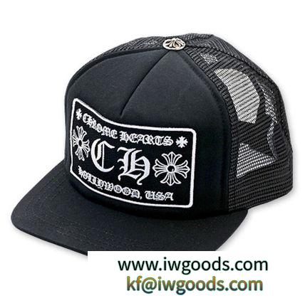 ☆CHROME HEARTS 激安スーパーコピー☆ クロムハーツ コピー商品 通販 トラッカー キャップ ブラック iwgoods.com:dxuh5l-3