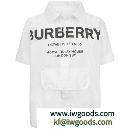 2019SS大人も着れるBURBERRY ブランドコピー商品ロゴVelcroシャツ(-14Y) iwgoods.com:fhjqs5-3
