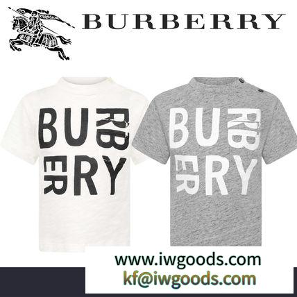 BURBERRY スーパーコピー★BABY★FURGUS★ロゴコットンTシャツ iwgoods.com:6aaguu-3