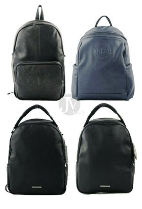 ARMANI スーパーコピー 代引 EXCHANGE(アルマーニ ブランド コピーエクスチェンジ) LEATHER BACKPACK iwgoods.com:9av3s4-3