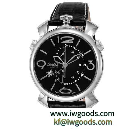 ガガミラノ コピーブランド 腕時計 メンズ ブラック 509701BK-N-ST iwgoods.com:cesgvr-3