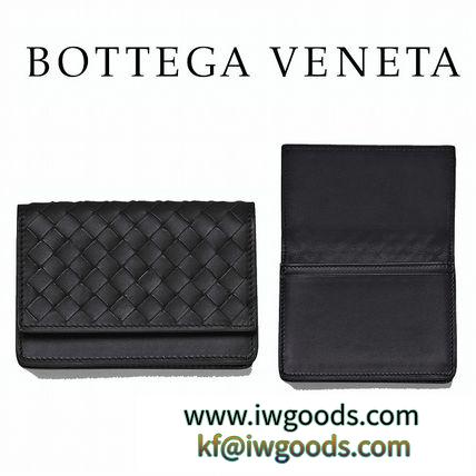 2019SS☆BOTTEGA VENETA ブランドコピー商品☆ネロ イントレチャート VNカードケース iwgoods.com:bnmg1h-3