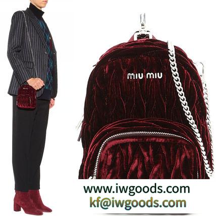 MM055 ‘MATELASSE’ VELVET MICRO BACKPACK iwgoods.com:nd2y7j-3