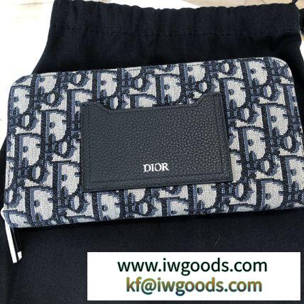 【DIOR ブランド コピー】19SS “DIOR ブランド コピー OBLIQUE” オーガナイザー 長財布 (Black) iwgoods.com:c93rnj-3