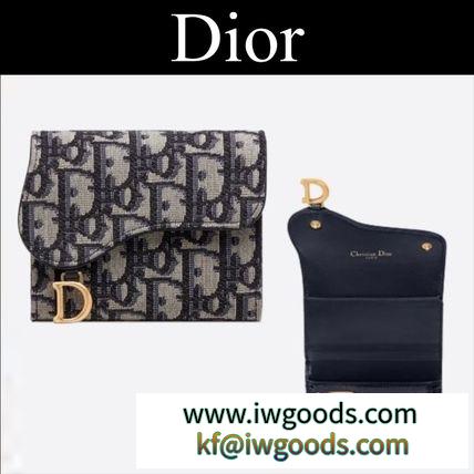 【DIOR 激安スーパーコピー】ジャカードキャンバス SADDLE ウォレット iwgoods.com:7kni1n-3