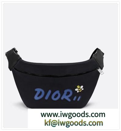 ディオール スーパーコピー☆DIOR 偽ブランド X KAWS NYLON・ベルトバッグ iwgoods.com:vhnqdo-3