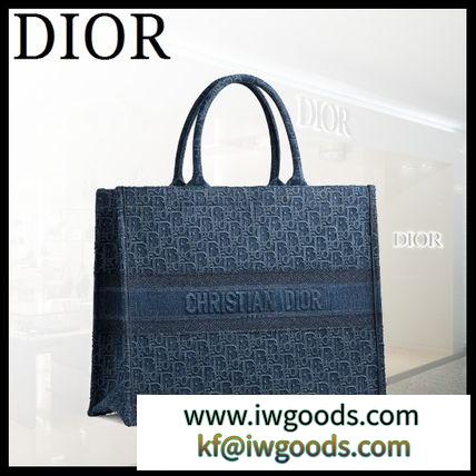 ◆DIOR 偽ブランド◆エンブロイダリーキャンバス “DIOR 偽ブランド BOOK TOTE” バッグ iwgoods.com:uaclix-3