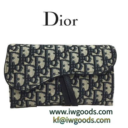 DIOR ブランド 偽物 通販 S5614-CTZQ-M928ジャカードキャンバスSADDLEクラッチバッグ iwgoods.com:4i79fm-3