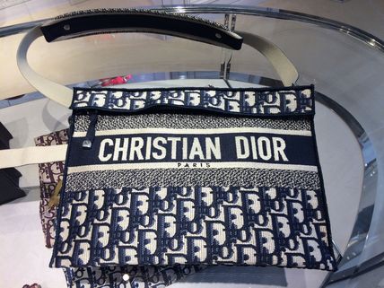 【DIOR 偽ブランド】キャンバスエンブロイダリーポシェット/Blue /Bordeaux iwgoods.com:7e5z8h-3