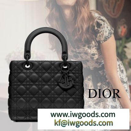 DIOR 激安スーパーコピー★LADY DIOR 激安スーパーコピーバッグ ウルトラマットブラック★19SS新作 iwgoods.com:5qubnw-3