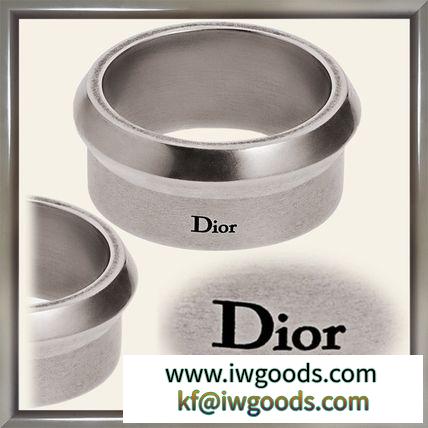 【ディオール スーパーコピー 代引】メンズ ヴィンテージシルバーリング DIOR ブランドコピー刻印 iwgoods.com:rks0d4-3