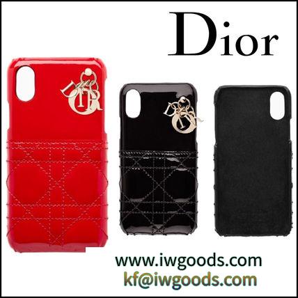 DIOR コピーブランド(ディオール ブランドコピー)★ カーフスキン LADY DIOR コピーブランド IPHONE X用ケース iwgoods.com:nqsld0-3