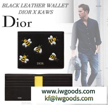 ☆★DIOR 偽ブランド★☆DIOR 偽ブランド×KAWS☆カーフスキン ウォレット ☆ iwgoods.com:mvu9by-3