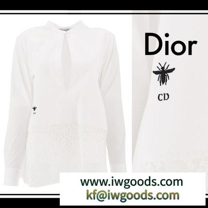 lovely♪◇Lace Detail シャツ◇DIOR コピー品 iwgoods.com:3a6slh-3