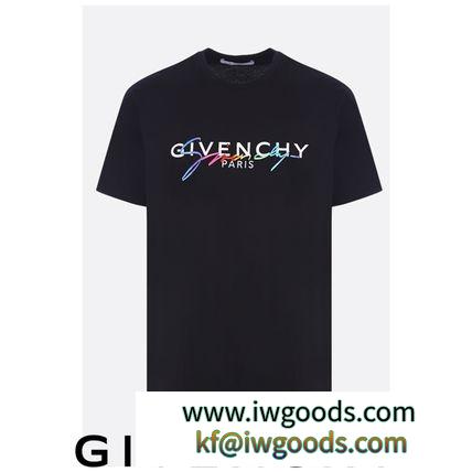 GIVENCHY ブランドコピー★SIGNATURE EMBROIDERED JERSEY Tシャツ iwgoods.com:7jw4ek-3