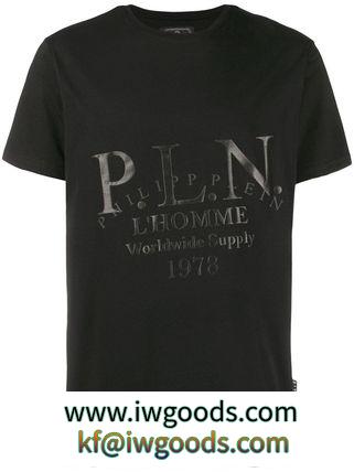 ∞∞PHILIPP PLEIN ブランドコピー∞∞ ロゴ Tシャツ iwgoods.com:c3zr2x-3