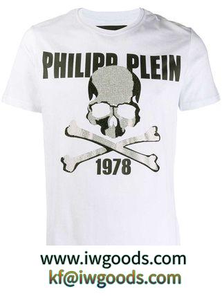 ∞∞PHILIPP PLEIN ブランドコピー通販∞∞ スカル ラウンドネック Tシャツ iwgoods.com:vnsmwq-3