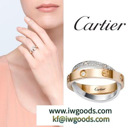 送料込‐CARTIER スーパーコピー 代引★LOVE RING：ダイヤモンド 18K カルティエ ブランド コピー iwgoods.com:chc23x-3