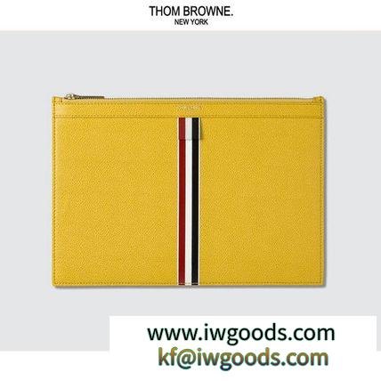 [THOM BROWNE ブランドコピー通販] レザータブレットクラッチ (送料関税込) iwgoods.com:ckjz0g-3