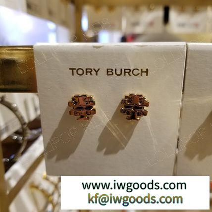 2019 NEW♪ Tory Burch スーパーコピー★ SMALL T LOGO STUD EARRINGS iwgoods.com:k6urw8-3