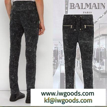 三代目J Soul Brothers着用**BALMAIN 偽ブランド★スリムトラックパンツ iwgoods.com:w6n94q-3