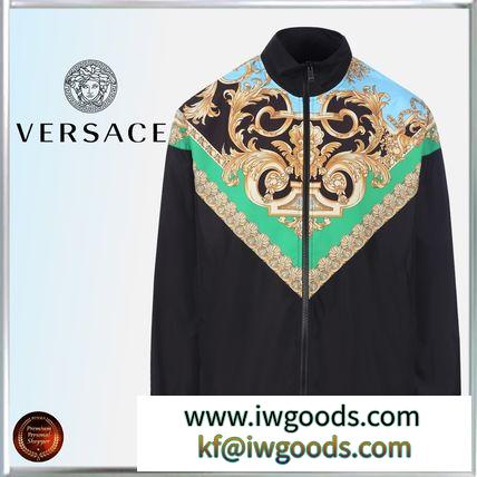 VERSACE ブランドコピー通販★ゴールドバロックtechnical fabricウインドブレーカー iwgoods.com:qu44gz-3