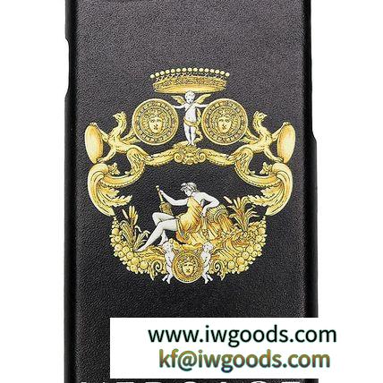 VERSACE ブランドコピー通販 ヴェルサーチ ブランドコピー フロントエンブレム iphone 7/8 case iwgoods.com:lf601c-3