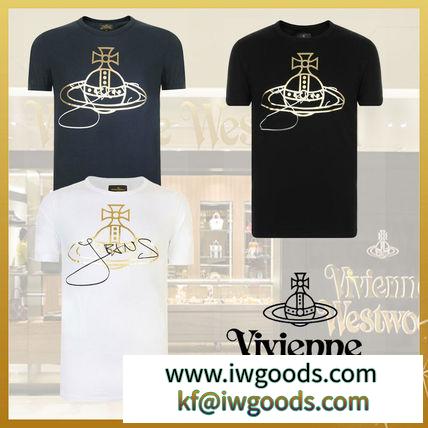 Vivienne WESTWOOD 激安コピー◆ANGLOMANIA ヘリテージオーブ Tシャツ★人気 iwgoods.com:ak0oc0-3