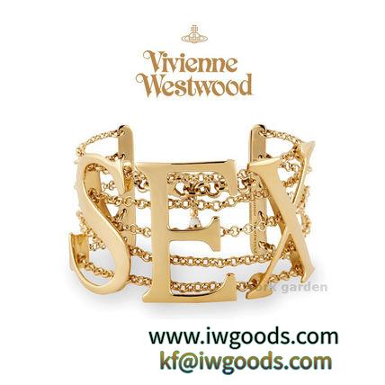 2019/17新作★Vivienne WESTWOOD コピーブランド★大胆SEXブレスレット/ゴールド iwgoods.com:hxwz3x-3