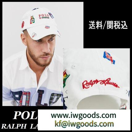 【POLO RALPH Lauren 偽ブランド】stadium 刺繍ロゴ ベースボール キャップ iwgoods.com:o3uc7p-3